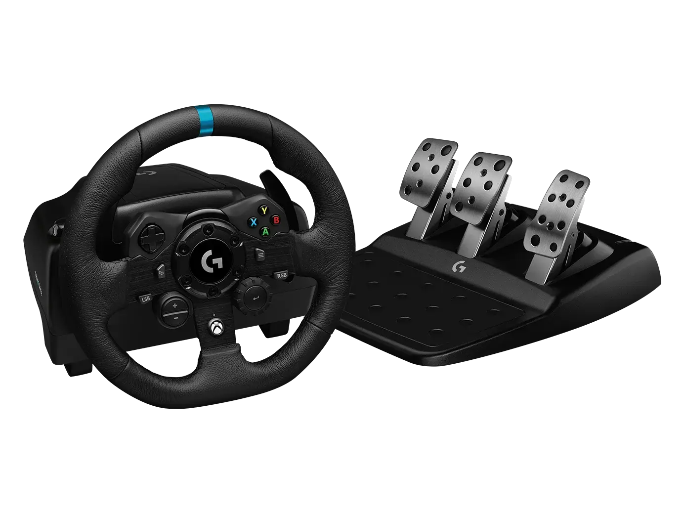 Волан LOGITECH G923 SE + LOGITECH скоростен лост за XBOX/PC