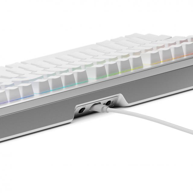 Gaming Mechanical keyboard Glorious GMMK 3 Pro 100% Silver - Fox Linear Switches 