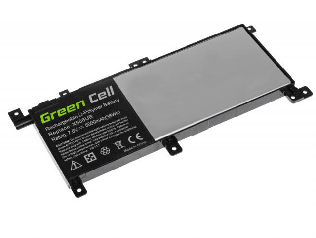 Laptop Battery ASUS X556U X556UV  AS111  C21N1509 7,6V 4100mA GREEN CELL 