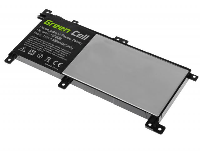Laptop Battery ASUS X556U X556UV  AS111  C21N1509 7,6V 4100mA GREEN CELL 