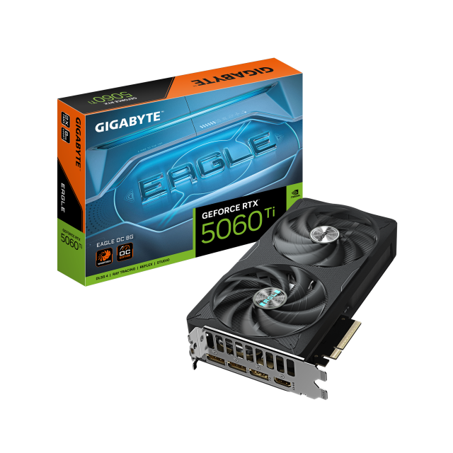 Видео карта GIGABYTE RTX 5060 TI EAGLE OC 8GB GDDR7 