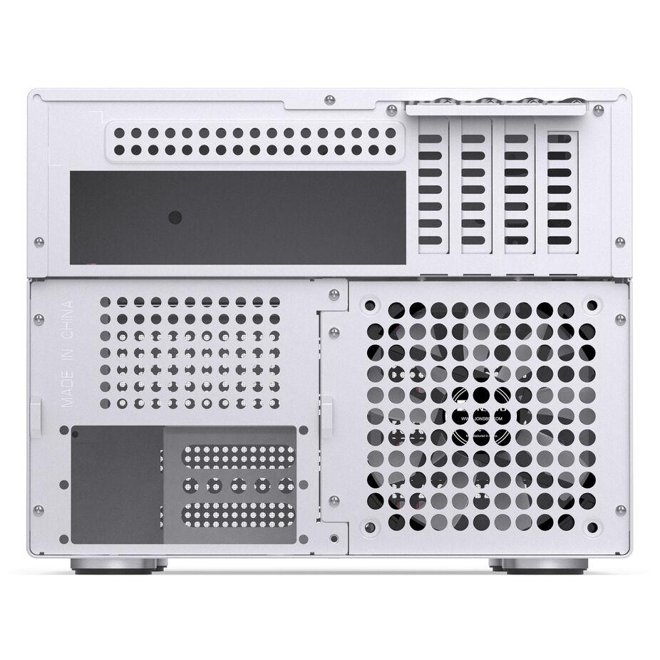 Case Jonsbo N4 NAS, m-ATX, White