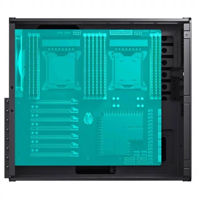 Кутия Jonsbo N5 NAS E-ATX - Black 
