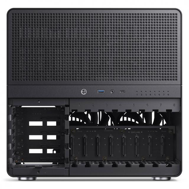 Кутия Jonsbo N5 NAS E-ATX - Black 
