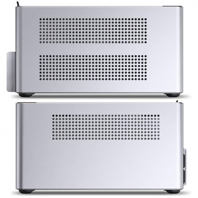 Кутия Jonsbo NV10 Mini ITX - Silver 