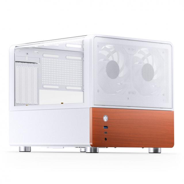 Кутия Jonsbo V12 Micro-ATX - Бяла 