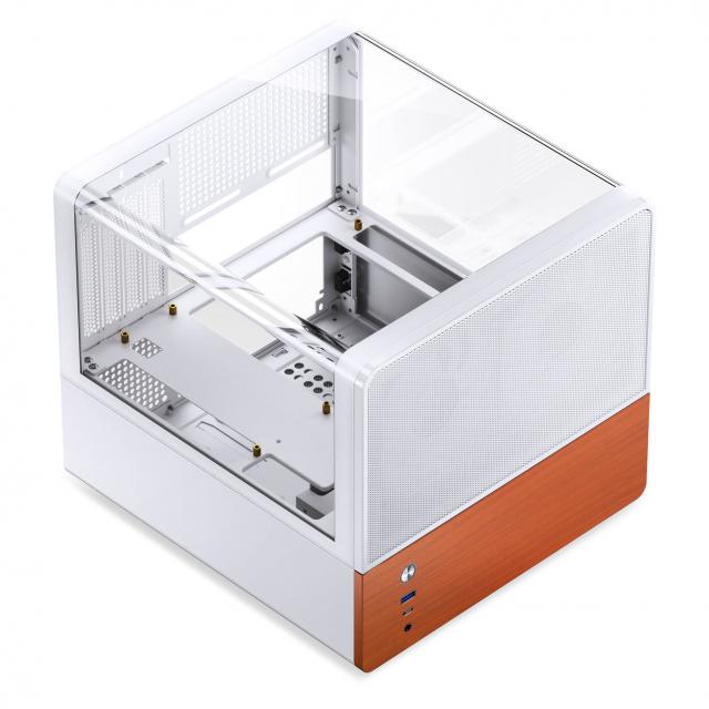 Кутия Jonsbo V12 Micro-ATX - Бяла 