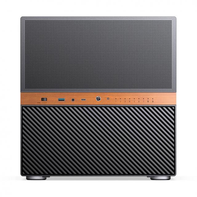 Кутия Jonsbo N6 NAS Micro-ATX - Black 