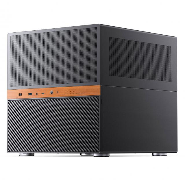 Кутия Jonsbo N6 NAS Micro-ATX - Black 