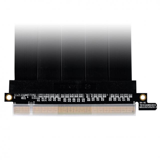 Кабел Lian Li PW-PCIV-4-90X PCIe 4.0 Riser Cable - 900mm, Черен 