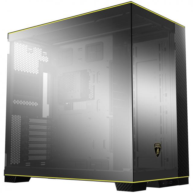 Кутия Lian Li PC-O11D EVO RGB Lamborghini Edition, Tempered Glass, Черна 