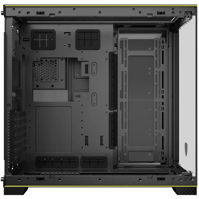 Кутия Lian Li PC-O11D EVO RGB Lamborghini Edition, Tempered Glass, Черна 
