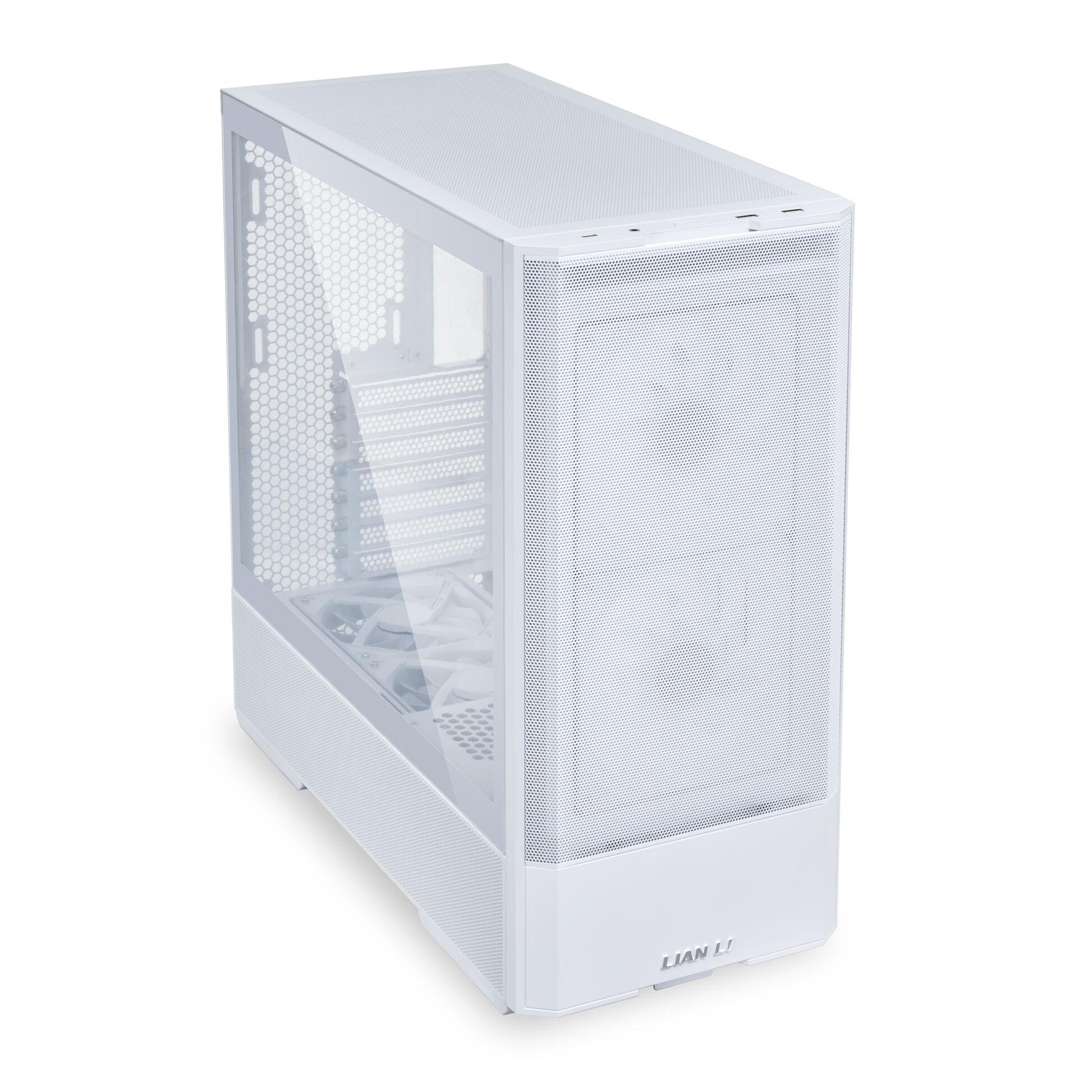Кутия Lian Li LANCOOL 207 Mid-Tower, Tempered Glass, Бяло