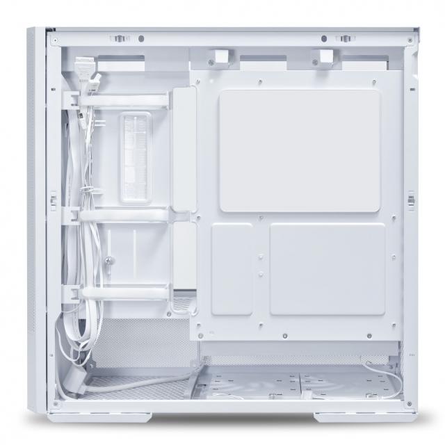 Кутия Lian Li LANCOOL 207 Mid-Tower, Tempered Glass, Бяло 