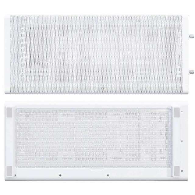 Кутия Lian Li DAN A3-mATX Wood Edition White, Tempered Glass, Micro Tower