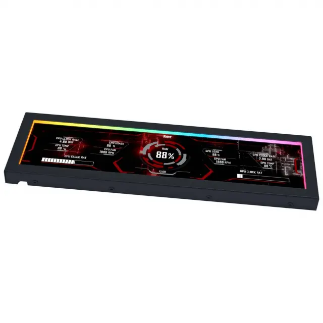 Lian Li 8.8" Universal Screen - Black 