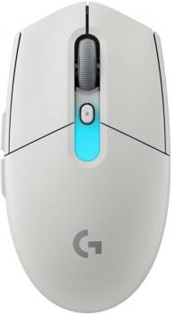 Геймърска безжична мишка Logitech G305 X Superlight - Бяла