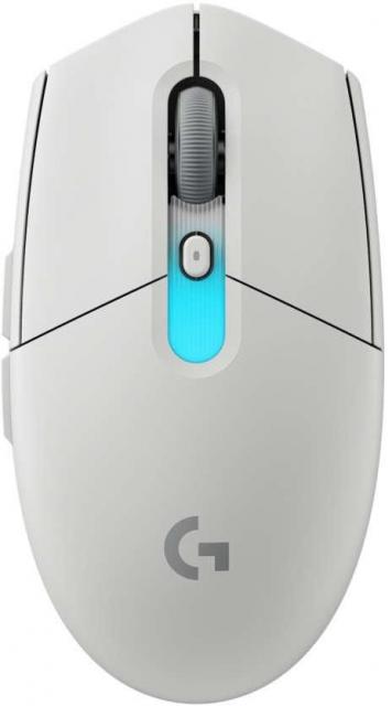Геймърска безжична мишка Logitech G305 X Superlight - Бяла 