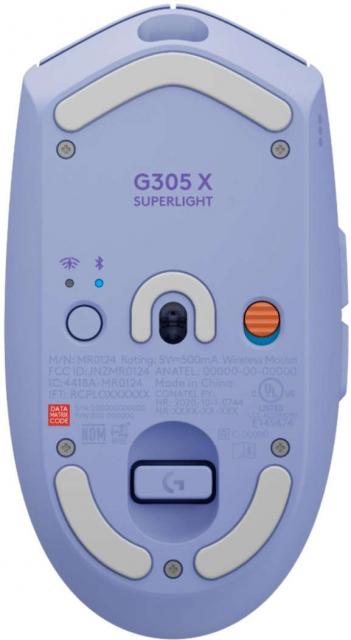 Gaming Wireless Mouse Logitech G305 X Superlight - Lilac 