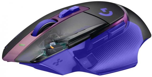 Wireless Gaming Mouse Logitech G502 X Plus Lightsync RGB - Dark Lilac 