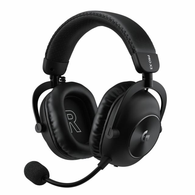 Wireless Gaming Headset Logitech PRO X3 Lightspeed - Black 