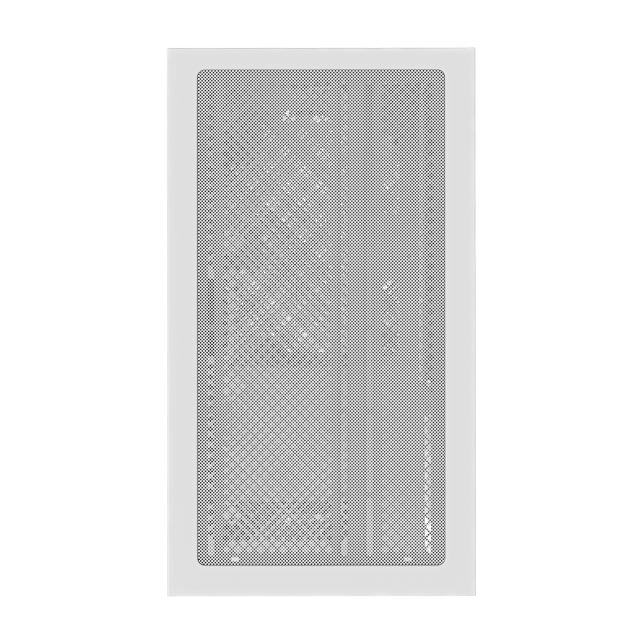 Кутия GIGABYTE C201 PANORAMIC ICE + 3 ARGB Вентилатора 