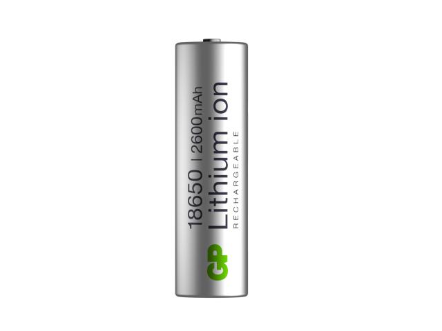 Акумулаторна батерия GP 18650, 2600mAh, Li-ion 