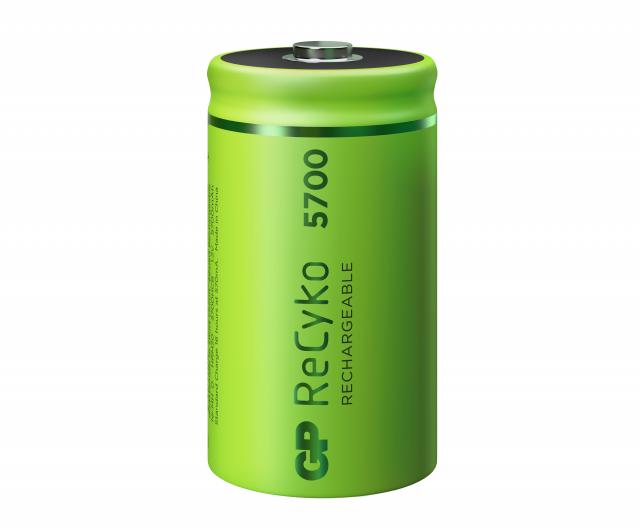 Rechargeable battery GP R20 5700mAh NiMH Recyko 2pc in blister GP 