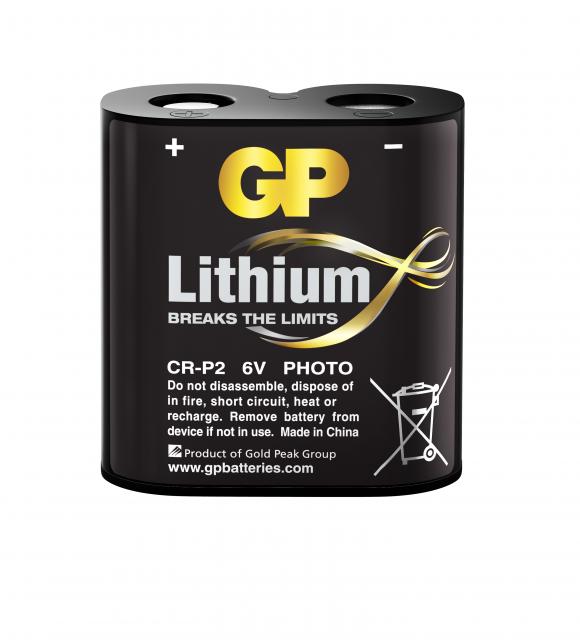 Фото литиева батерия GP CR-P2, 6V 