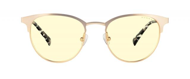 Computer glasses GUNNAR Apex Gold/Marble Amber 