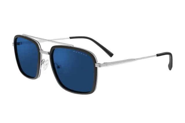 Слънчеви очила GUNNAR Baron Silver - Sunglasses 