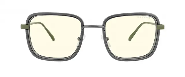 Геймърски очила GUNNAR Fallout Vault 33 Gunmetal/Olive - Clear 