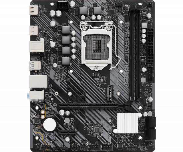 Дънна платка ASRock H510M-H2/M.2 SE, LGA1200, DDR4, mATX 