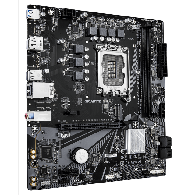 Дънна платка GIGABYTE H610M D3W Socket 1700, DDR5, Micro ATX 