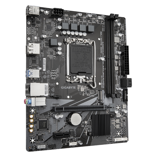 Дънна платка GIGABYTE H610M K V2 DDR5, socket 1700, Micro ATX 