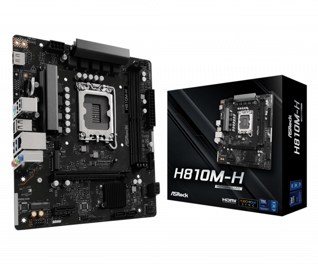 Дънна платка ASRock B810M-H, LGA 1851 