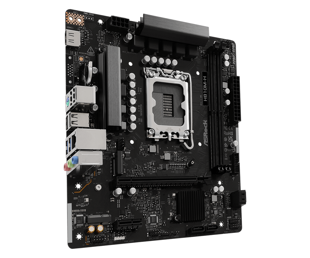Дънна платка ASRock B810M-H, LGA 1851