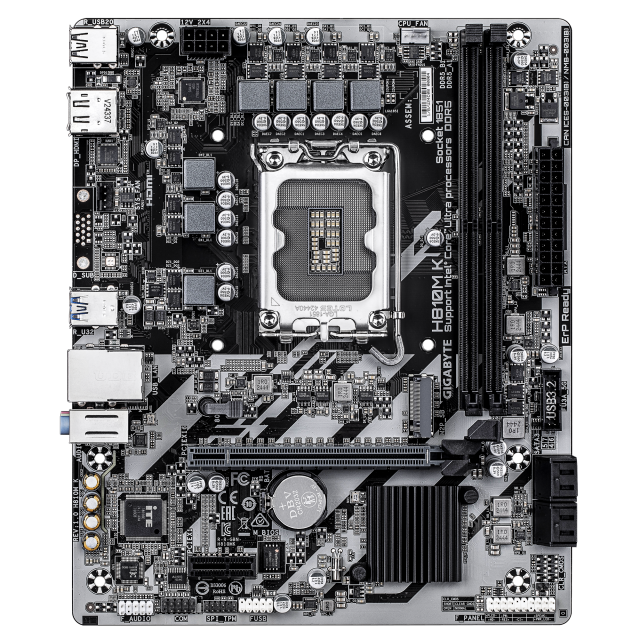 Дънна платка GIGABYTE H810M K, LGA 1851 