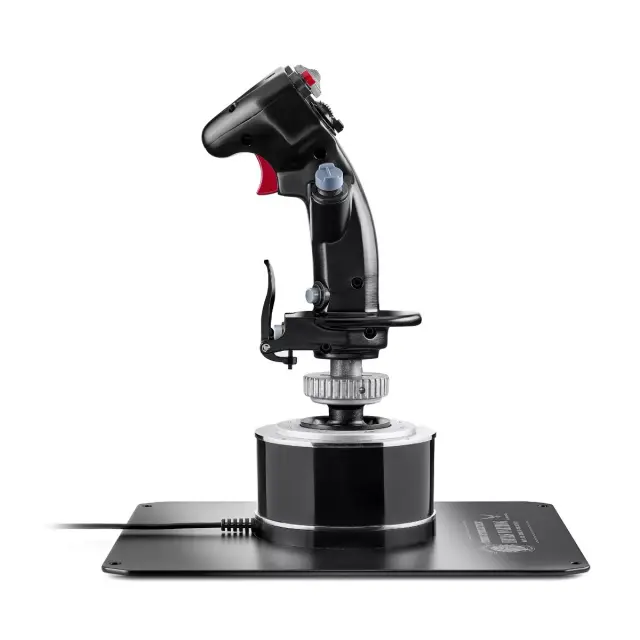 Жичен джойстик, авиосимулатор Thrustmaster HOTAS Warthog Flight Stick за PC, Черен 