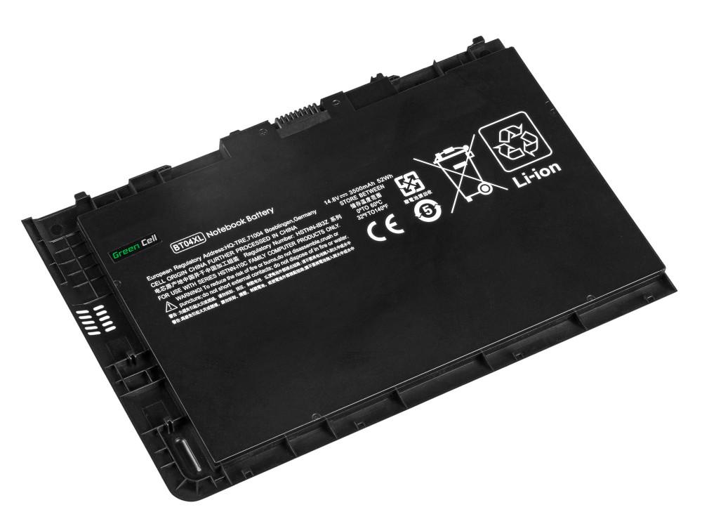 Батерия  за лаптоп GREEN CELL,  HP EliteBook Folio 9470m 9480m / 14,4V 3500mAh