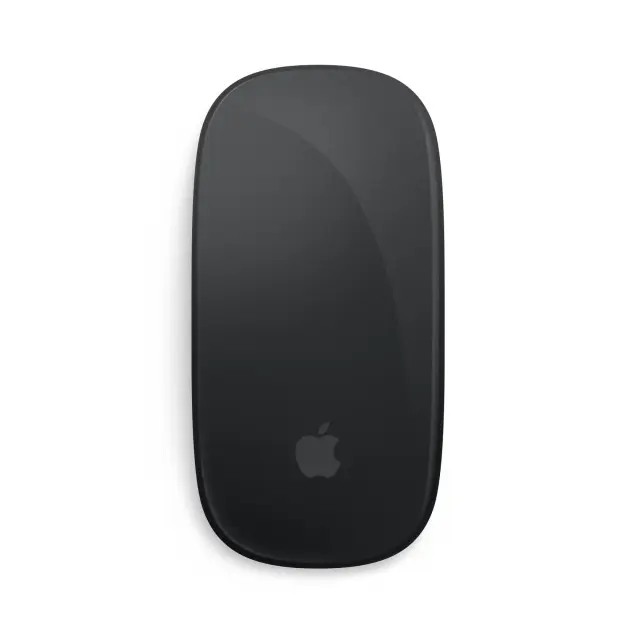 Безжична мишка Apple Magic Mouse (2024), Multi-Touch Surface, черна 
