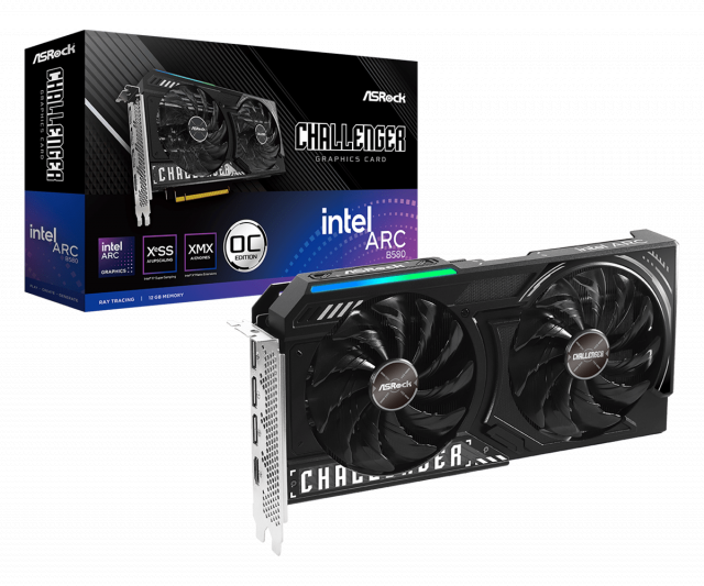 Graphic card ASRock Intel ARC B580 Challenger 12GB OC 