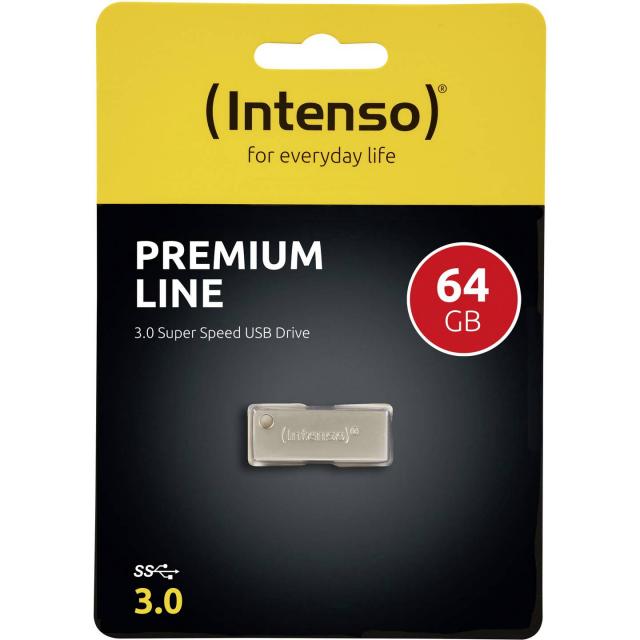 Intenso USB Flash Drive 3.2 64GB Premium Line 