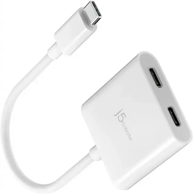 j5create USB-C® към Dual USB-C Адаптер 