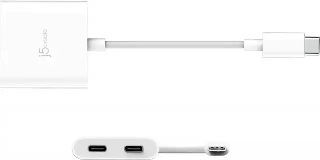 j5create USB-C® към Dual USB-C Адаптер 
