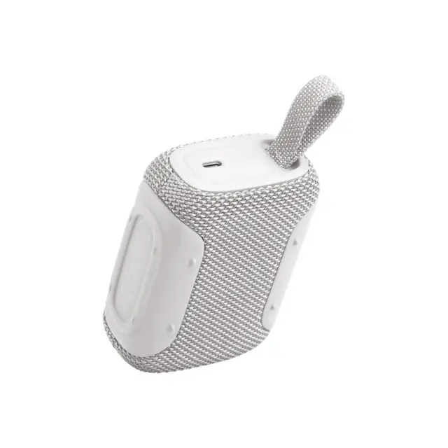 Блутут колонка JBL GO 5 White 4.8 W, батерия до 8 часа, зарядно USB TYPE-C 