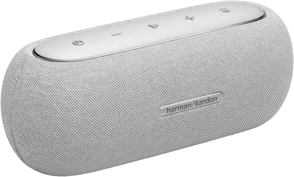 Блутут колонка Harman Kardon LUNA 1x25W RMS + 1x15W RMS, Waterproof, Rechargable battery, Grey