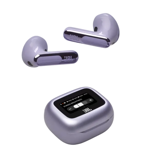 Блутут слушалки-тапи JBL Live Flex 3 - Лилав 
