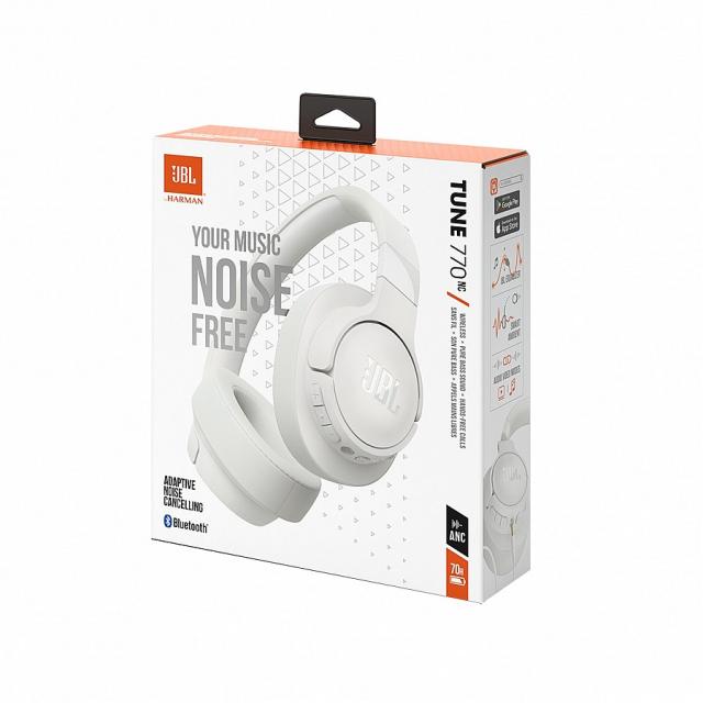 Безжични слушалки JBL Tune T770NC White 