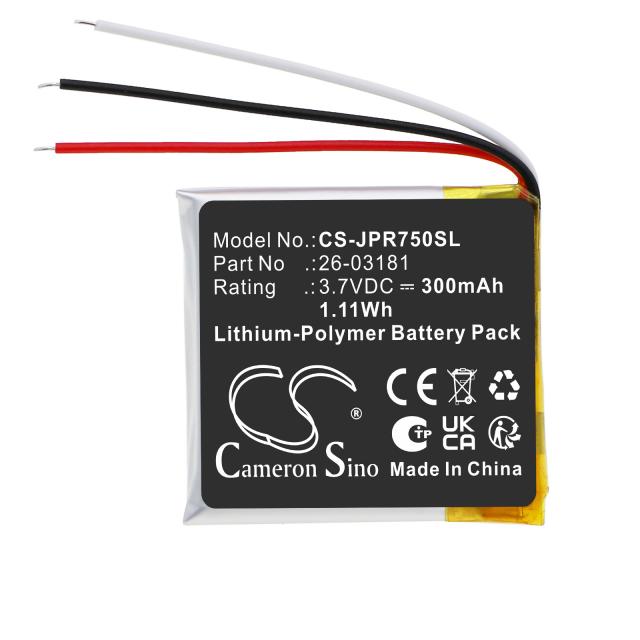 Батерия за за безжични  Bluetooth слушалки Jabra Engage 75, Engage 65 LiPo 3.7V 300mAh CAMERON SINO 